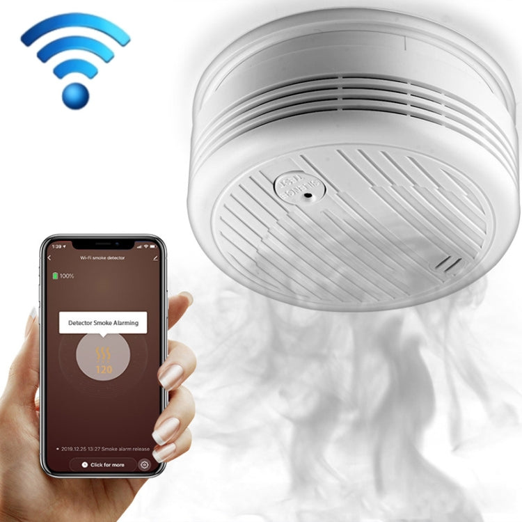 TY-SMK-07 Smart Home WiFi Smoke Detector TY-SMK-07 Smart Home WiFi Smoke Detector